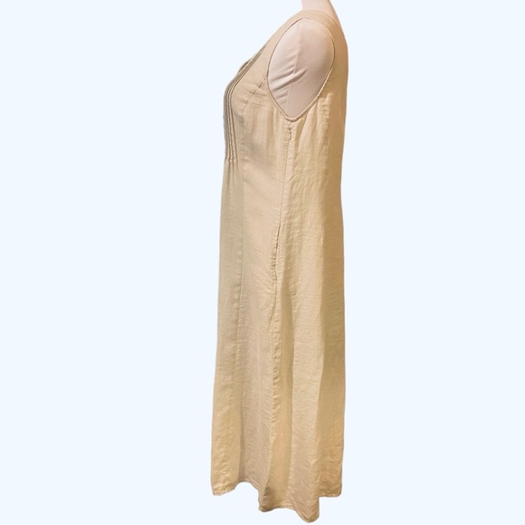 Malvin 100% Linen Maxi Shift Dress - Picture 6 of 8